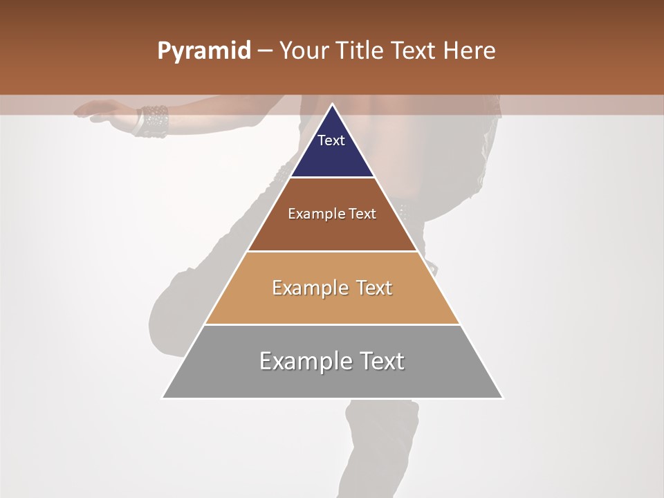 Moving Elegance Breakdancer PowerPoint Template