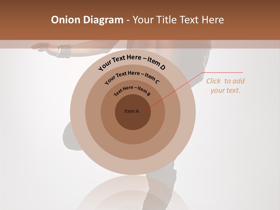 Moving Elegance Breakdancer PowerPoint Template