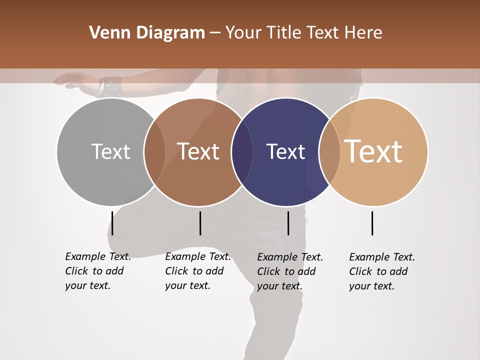 Moving Elegance Breakdancer PowerPoint Template