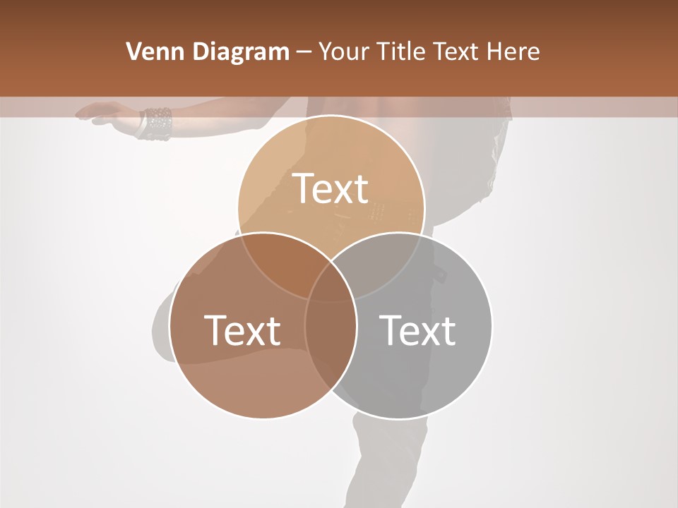 Moving Elegance Breakdancer PowerPoint Template