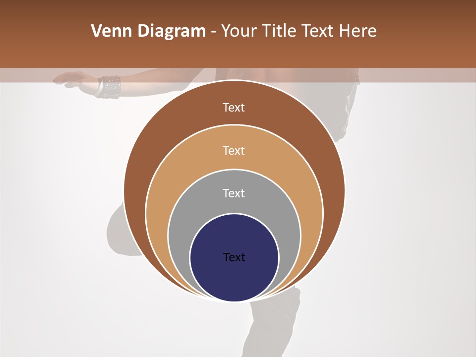 Moving Elegance Breakdancer PowerPoint Template