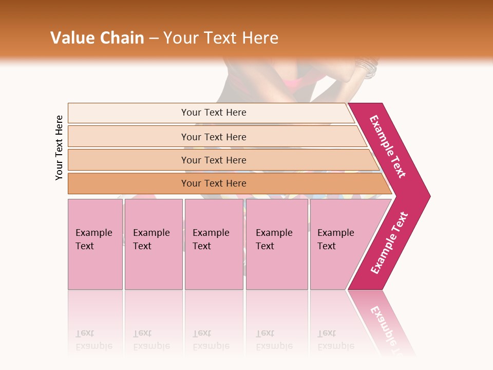 Dancer Exercise Fly PowerPoint Template