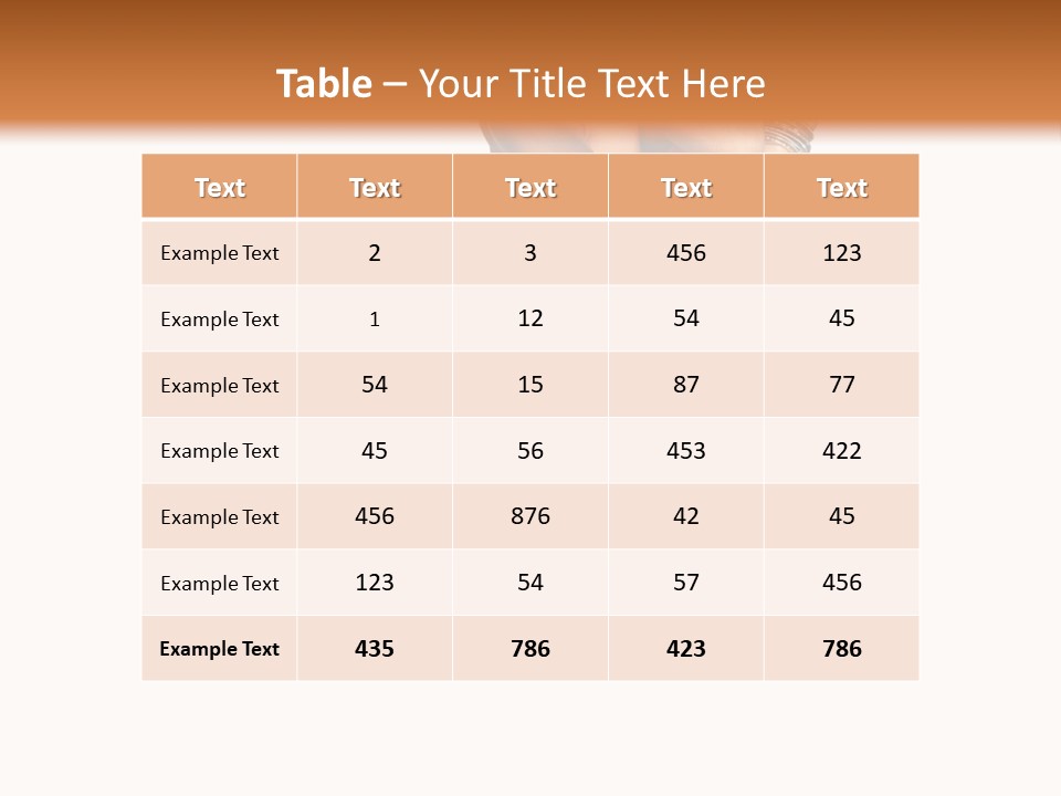 Dancer Exercise Fly PowerPoint Template