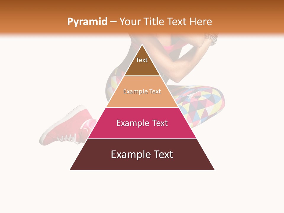 Dancer Exercise Fly PowerPoint Template