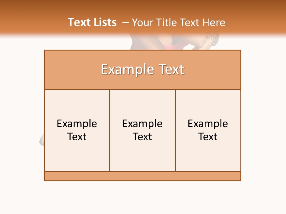 Dancer Exercise Fly PowerPoint Template