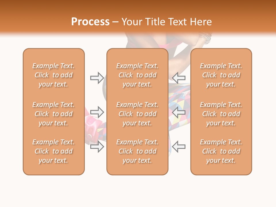 Dancer Exercise Fly PowerPoint Template