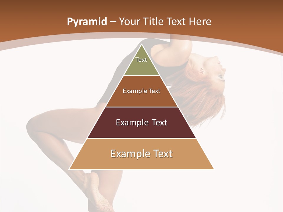 Sexy Attractive Gymnastic PowerPoint Template