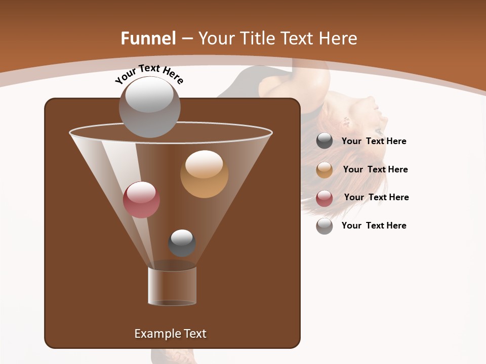 Sexy Attractive Gymnastic PowerPoint Template