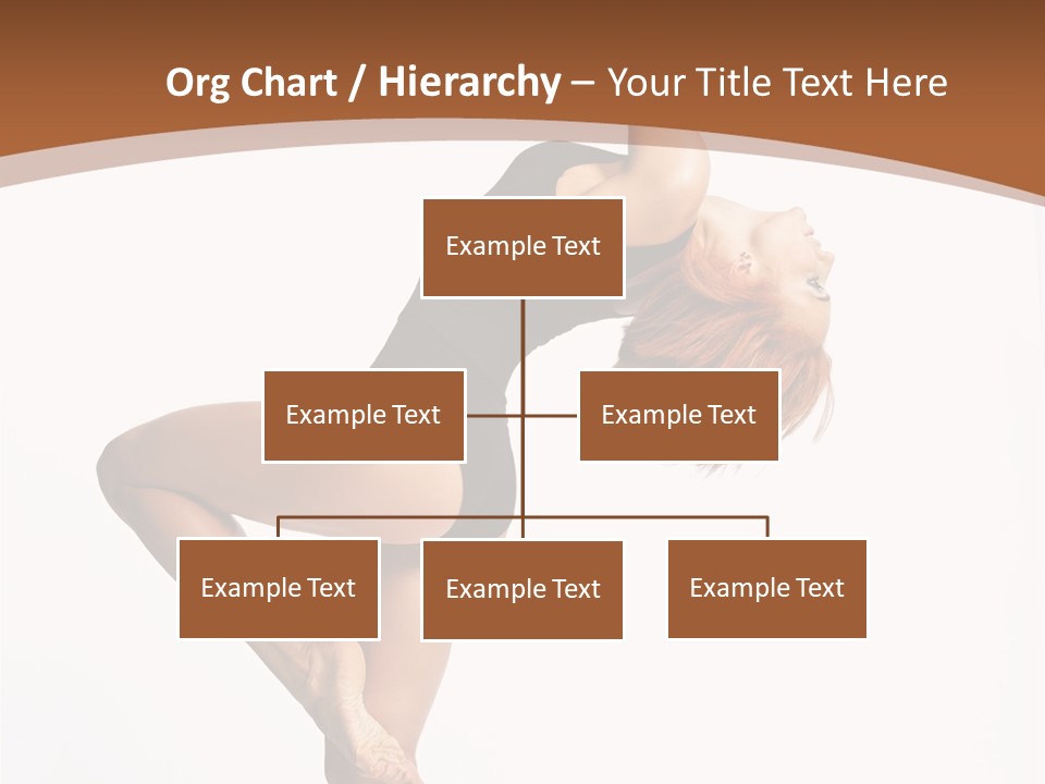 Sexy Attractive Gymnastic PowerPoint Template