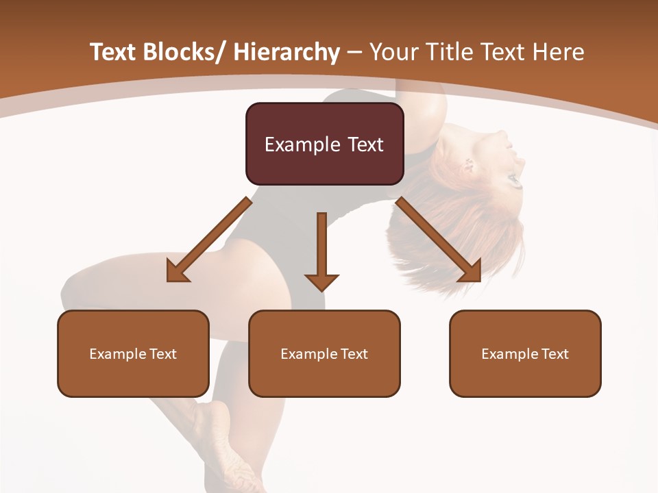 Sexy Attractive Gymnastic PowerPoint Template