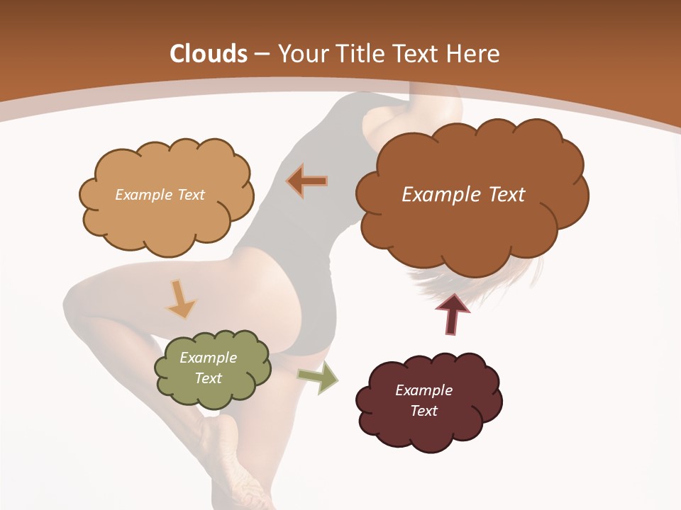 Sexy Attractive Gymnastic PowerPoint Template