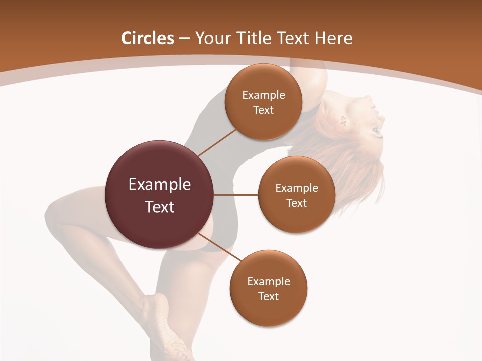 Sexy Attractive Gymnastic PowerPoint Template