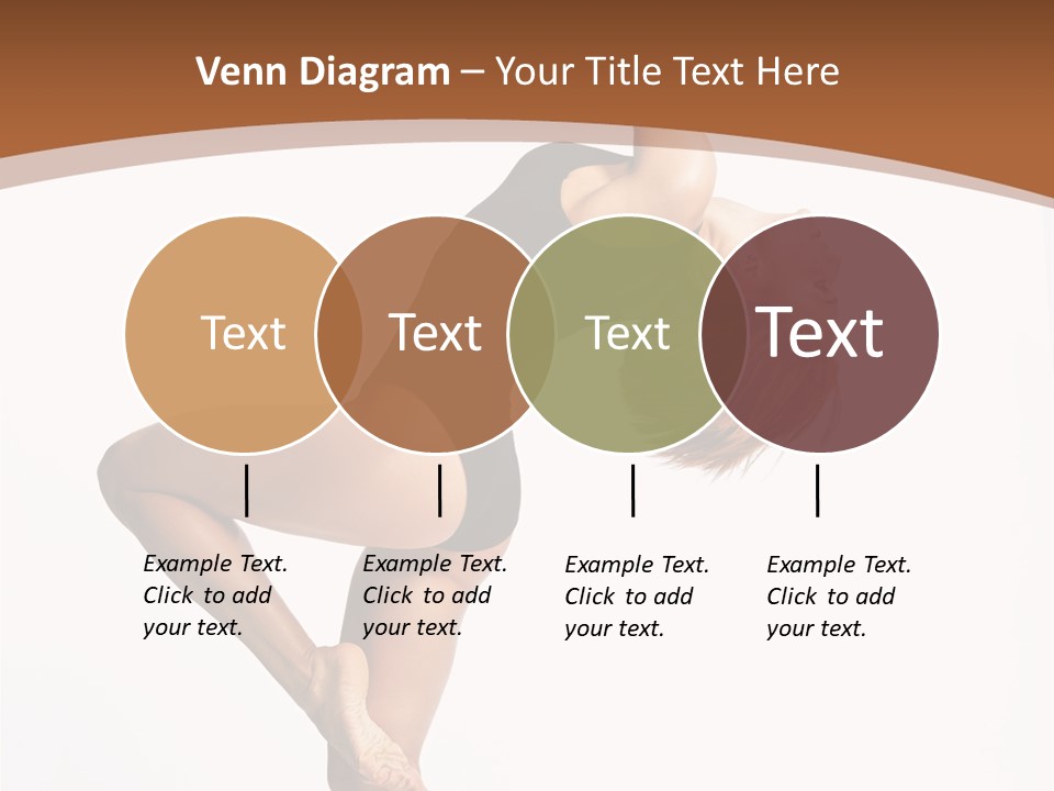 Sexy Attractive Gymnastic PowerPoint Template