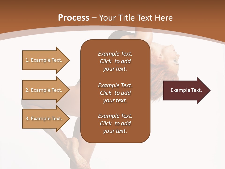 Sexy Attractive Gymnastic PowerPoint Template