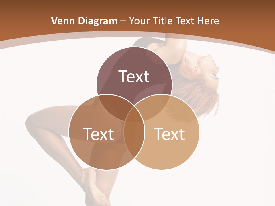 Sexy Attractive Gymnastic PowerPoint Template