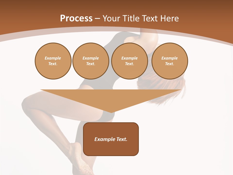 Sexy Attractive Gymnastic PowerPoint Template
