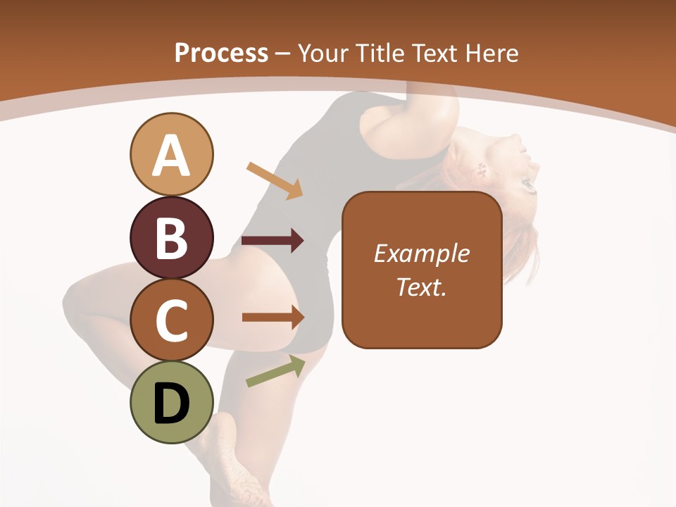 Sexy Attractive Gymnastic PowerPoint Template