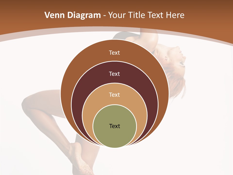 Sexy Attractive Gymnastic PowerPoint Template