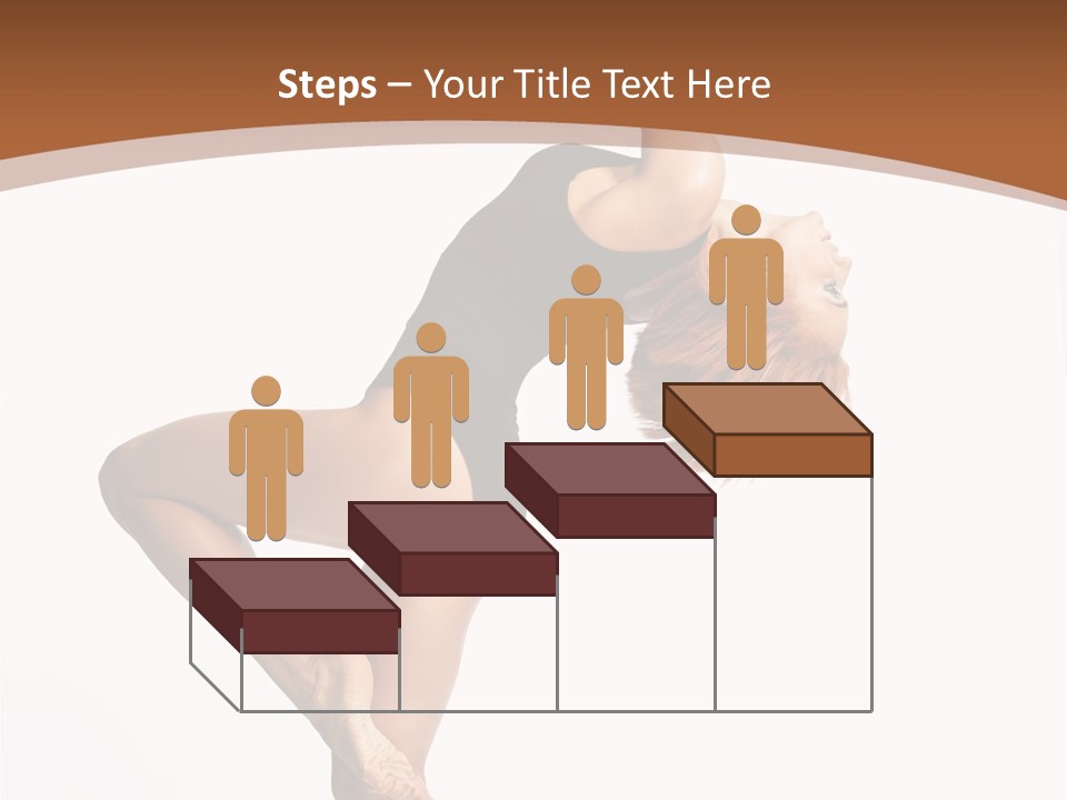 Sexy Attractive Gymnastic PowerPoint Template