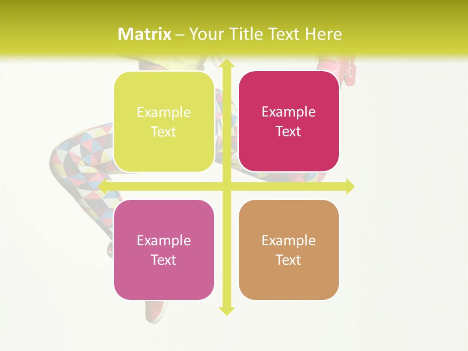 Aerobics Gymnastic Elegance PowerPoint Template