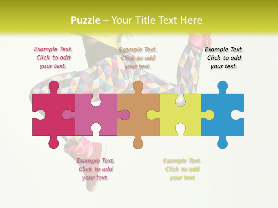 Aerobics Gymnastic Elegance PowerPoint Template