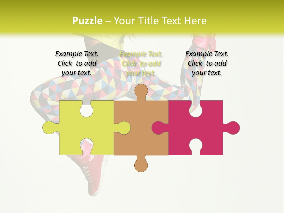 Aerobics Gymnastic Elegance PowerPoint Template