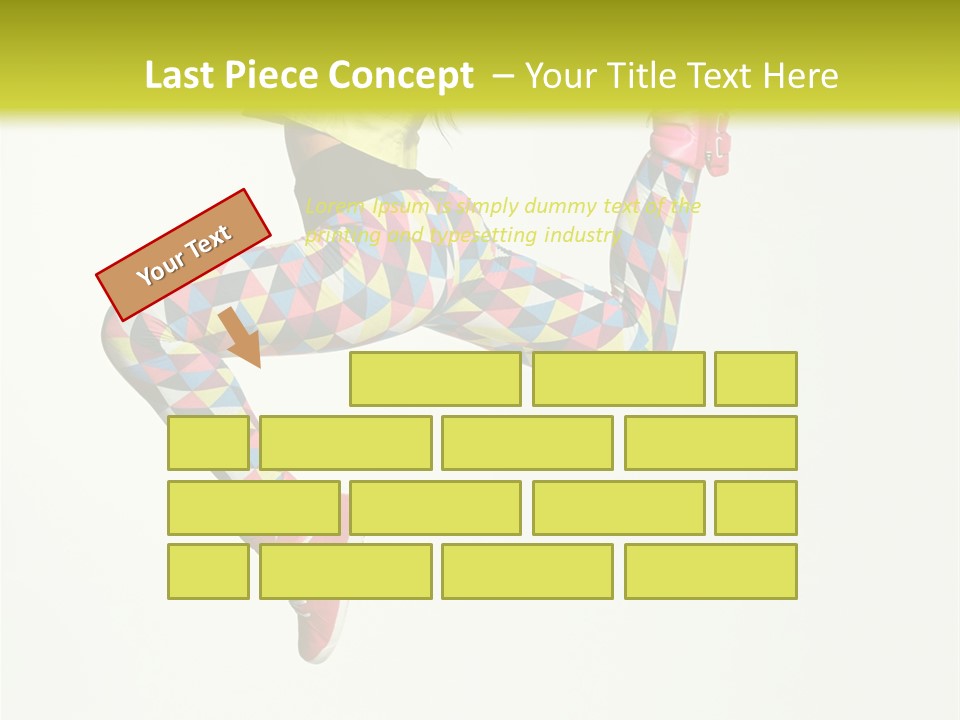 Aerobics Gymnastic Elegance PowerPoint Template