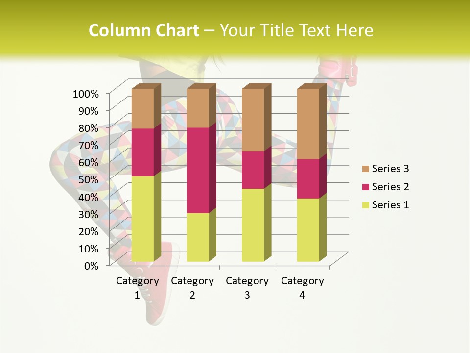 Aerobics Gymnastic Elegance PowerPoint Template