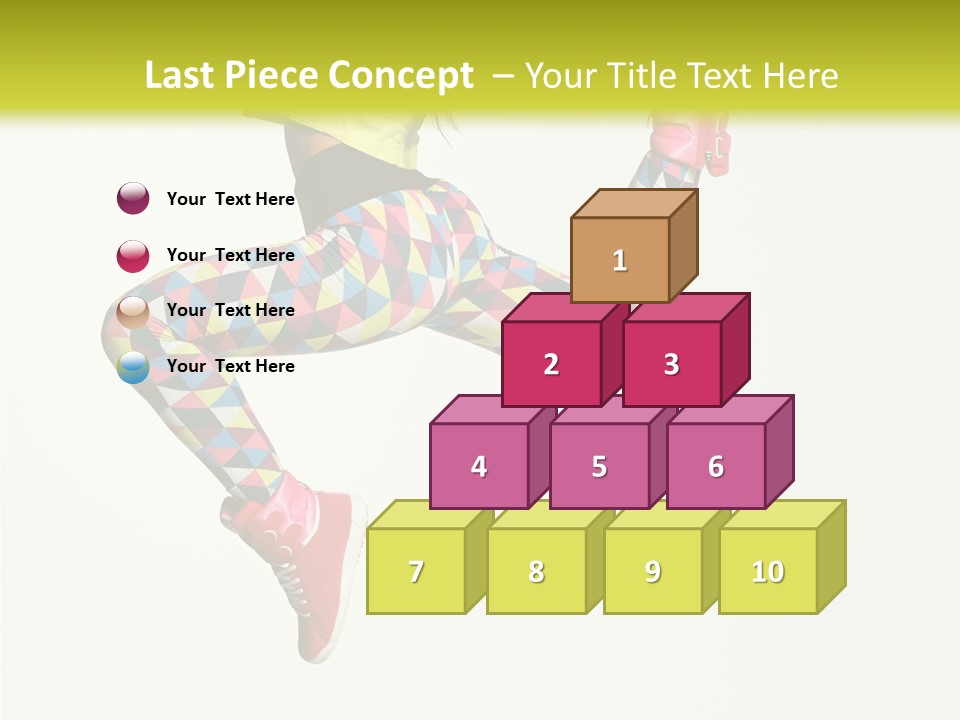 Aerobics Gymnastic Elegance PowerPoint Template