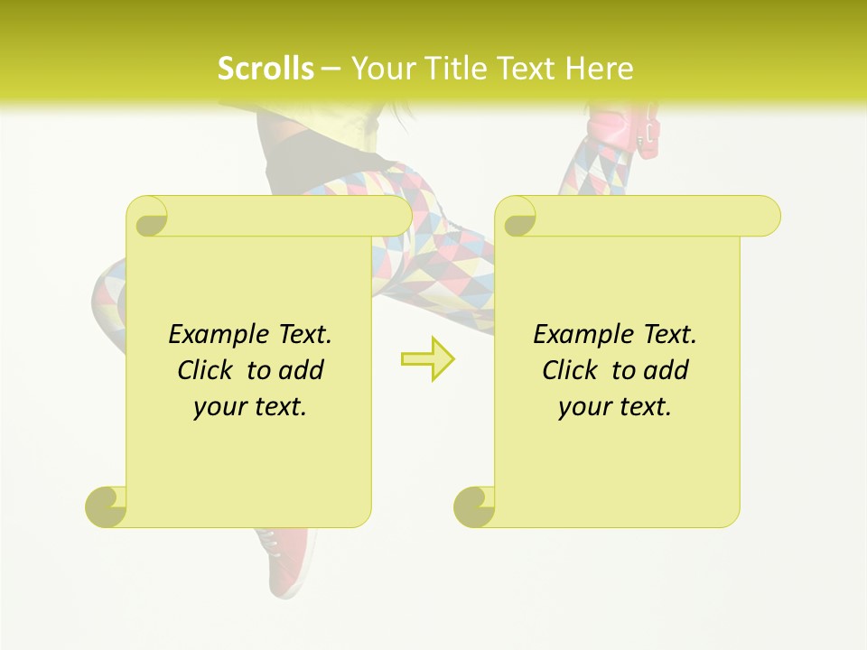 Aerobics Gymnastic Elegance PowerPoint Template