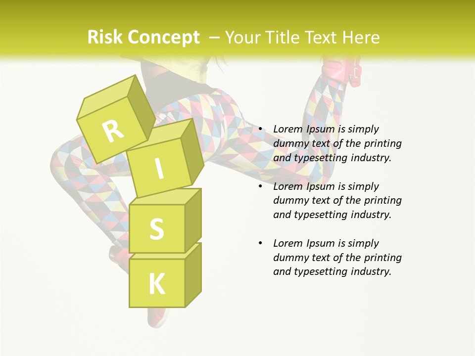 Aerobics Gymnastic Elegance PowerPoint Template