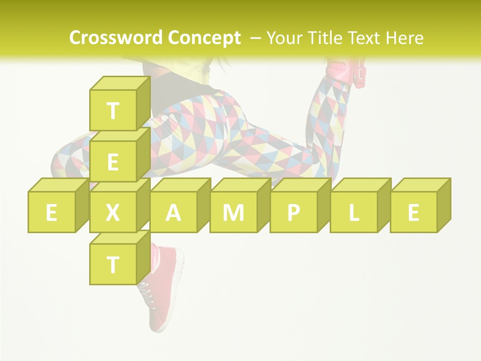 Aerobics Gymnastic Elegance PowerPoint Template