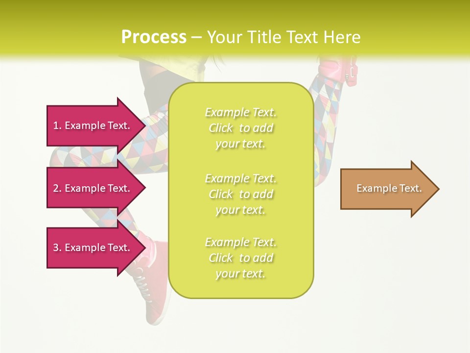 Aerobics Gymnastic Elegance PowerPoint Template