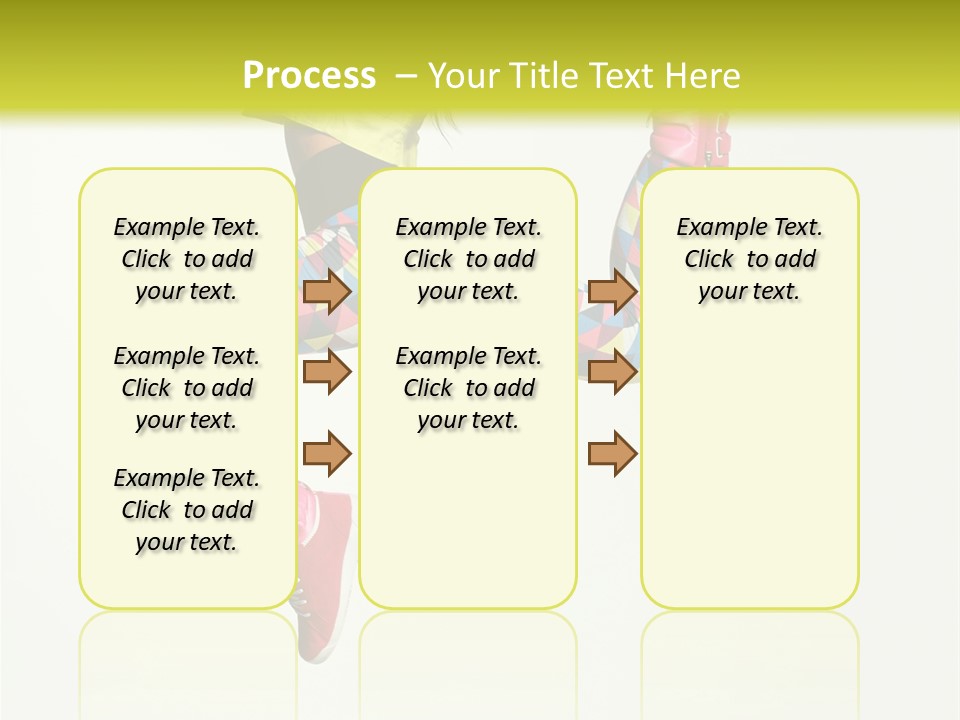 Aerobics Gymnastic Elegance PowerPoint Template