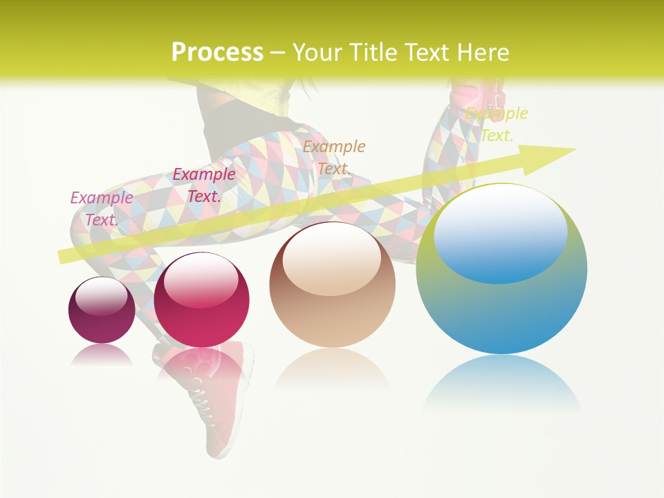 Aerobics Gymnastic Elegance PowerPoint Template