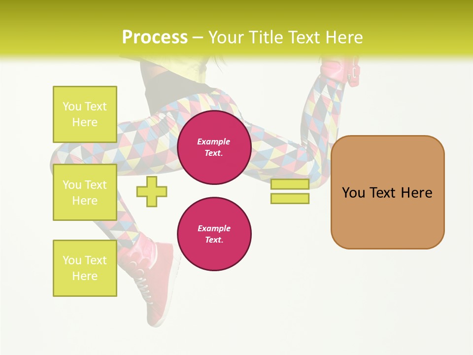Aerobics Gymnastic Elegance PowerPoint Template