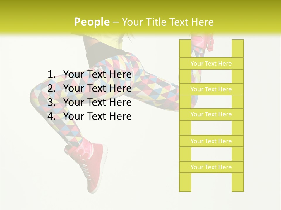 Aerobics Gymnastic Elegance PowerPoint Template