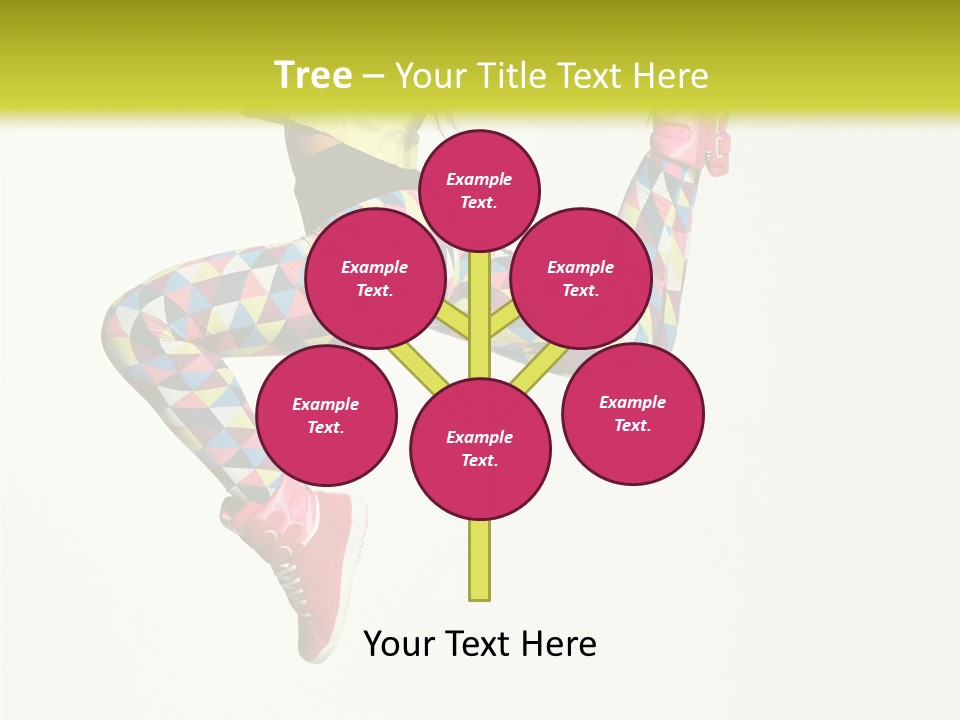 Aerobics Gymnastic Elegance PowerPoint Template