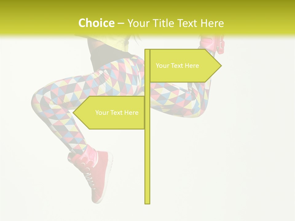 Aerobics Gymnastic Elegance PowerPoint Template