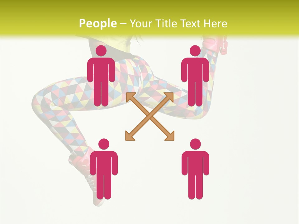 Aerobics Gymnastic Elegance PowerPoint Template