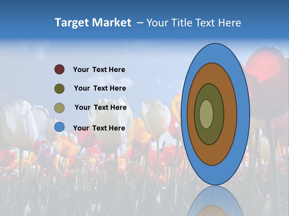 Tulip Yellow Multi Colored PowerPoint Template