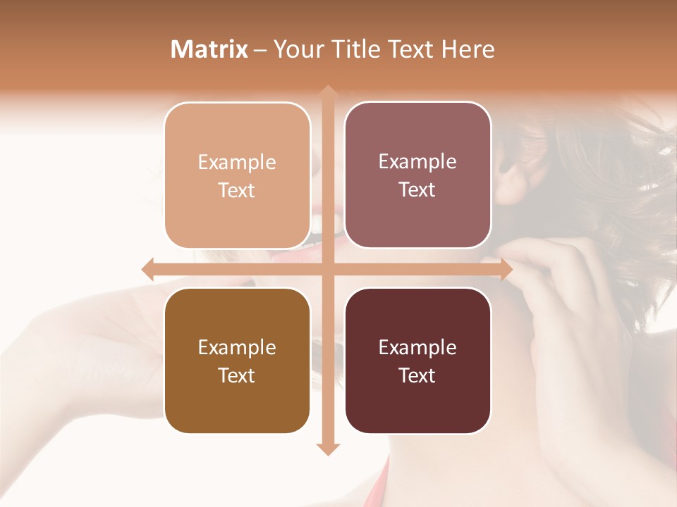 White Teeth Isolated On White PowerPoint Template