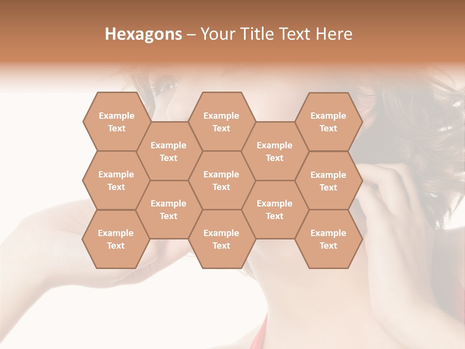 White Teeth Isolated On White PowerPoint Template