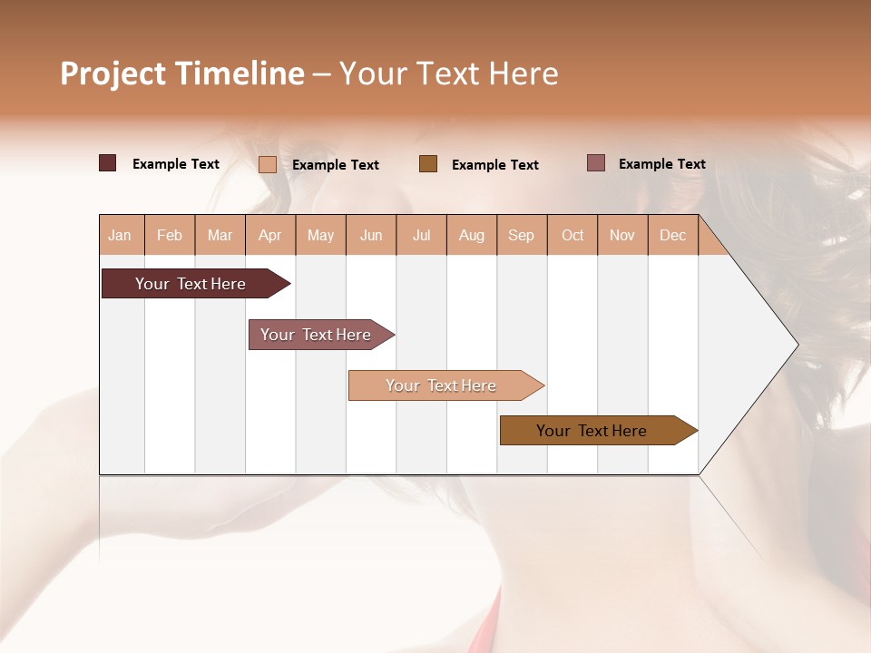 White Teeth Isolated On White PowerPoint Template