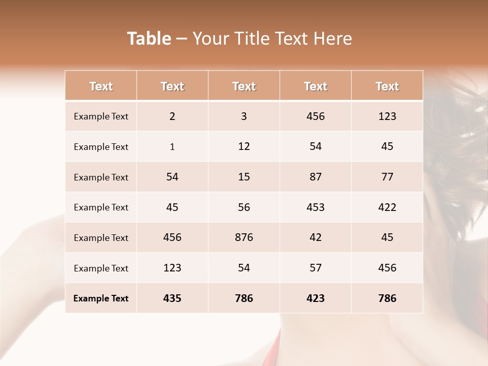 White Teeth Isolated On White PowerPoint Template