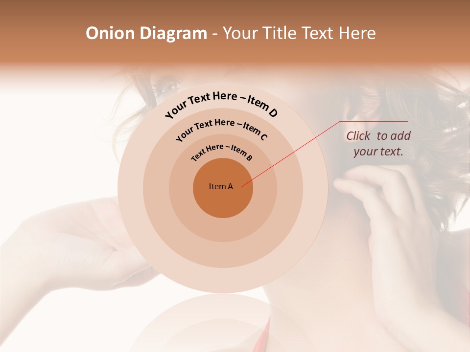 White Teeth Isolated On White PowerPoint Template