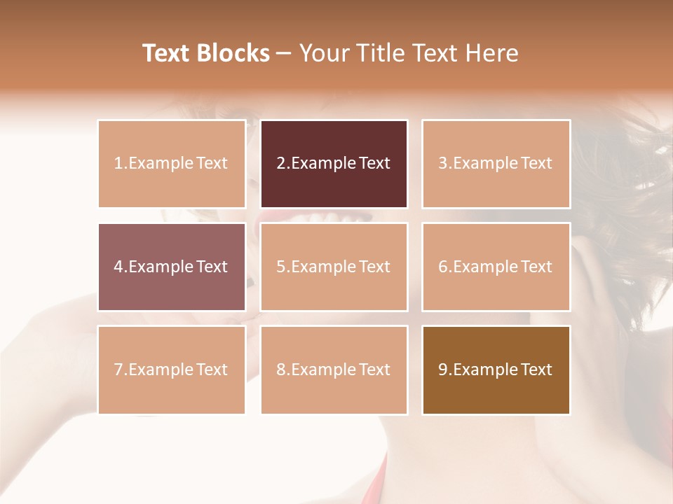 White Teeth Isolated On White PowerPoint Template