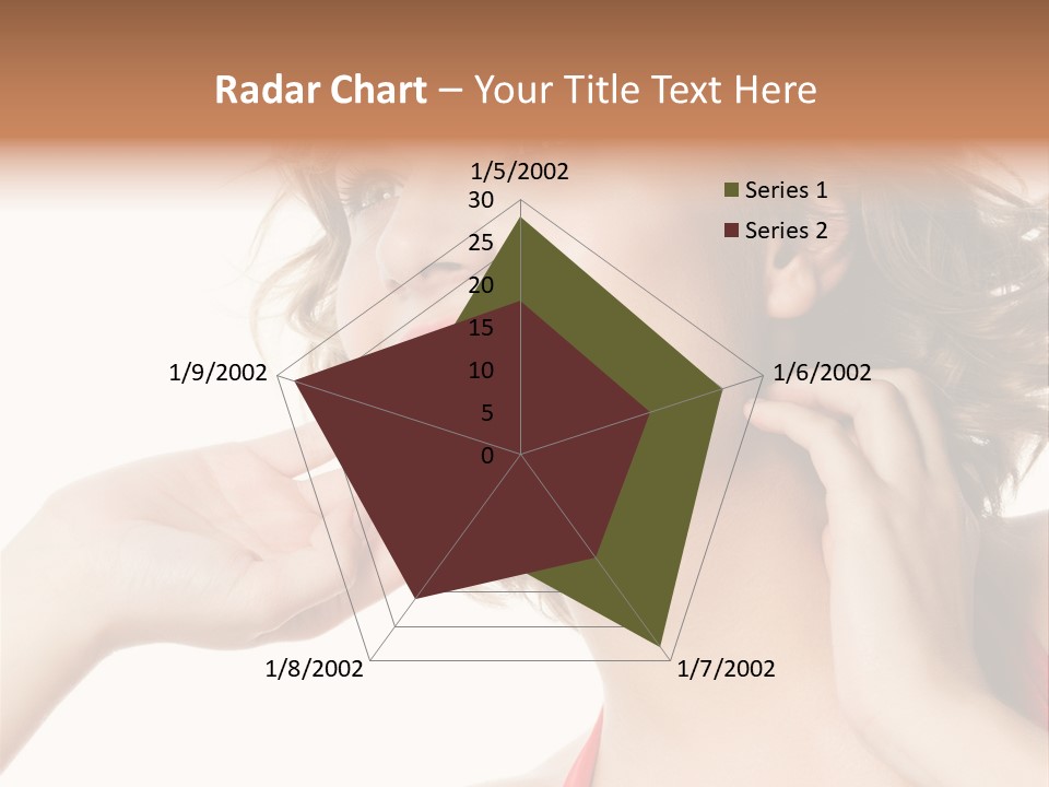 White Teeth Isolated On White PowerPoint Template