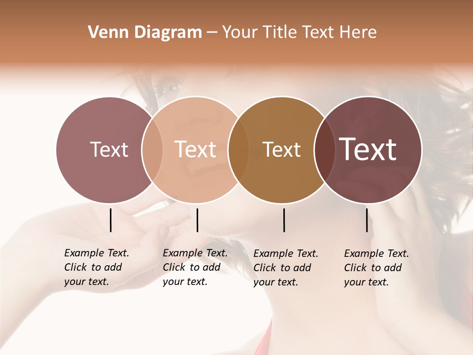 White Teeth Isolated On White PowerPoint Template