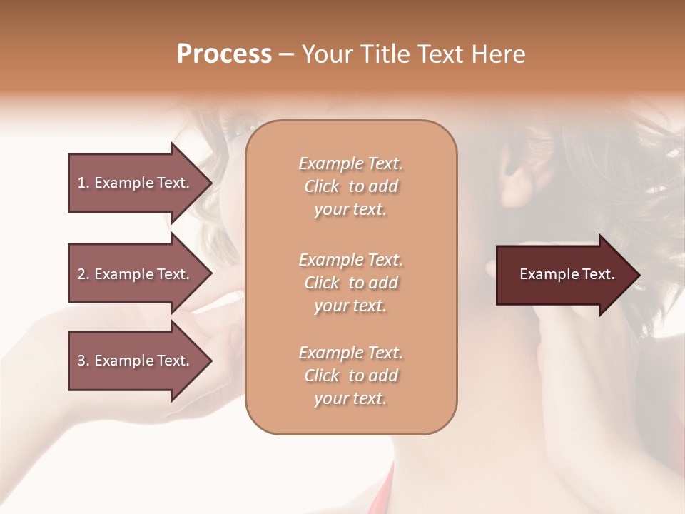 White Teeth Isolated On White PowerPoint Template
